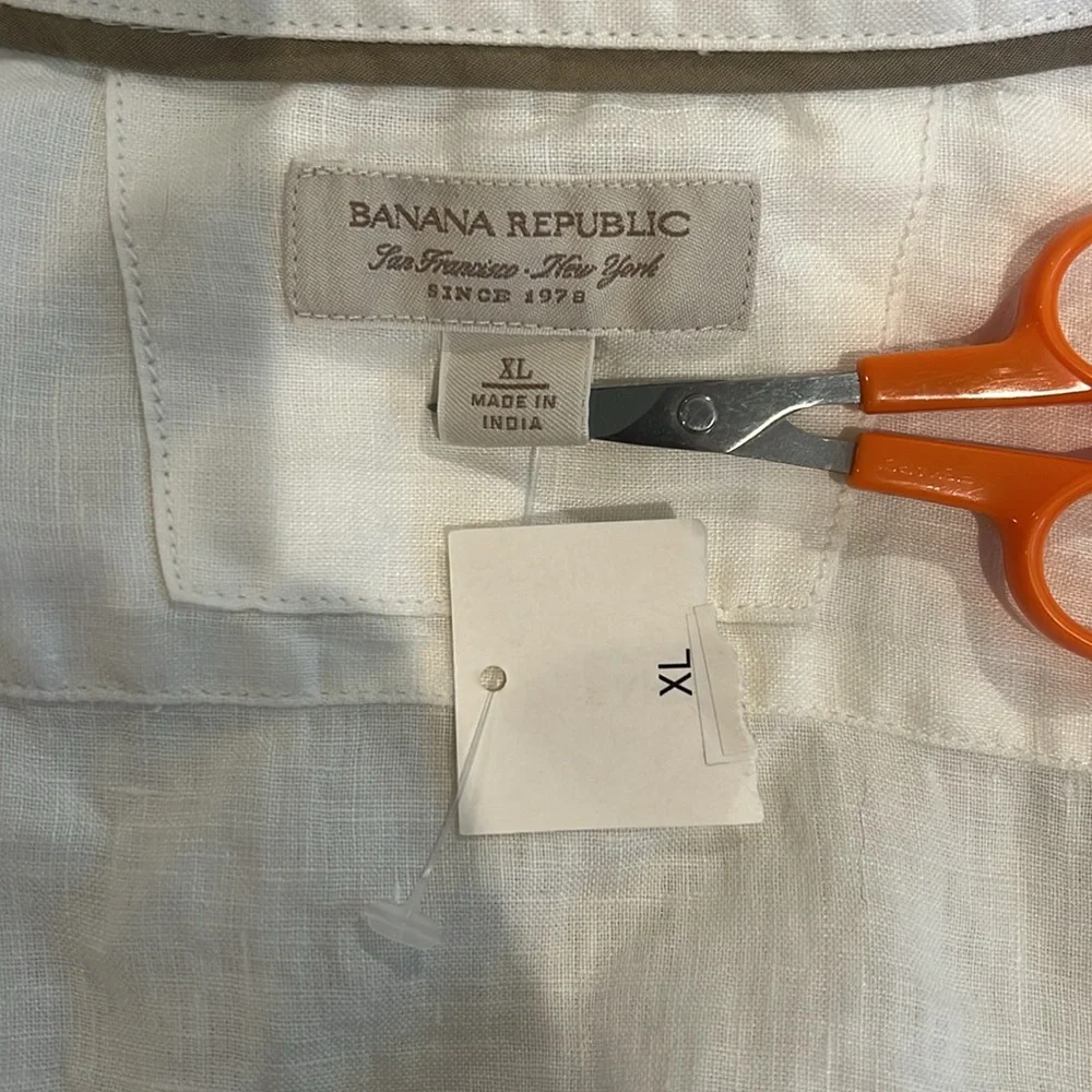 Banana Republic Resort Linen Shirt